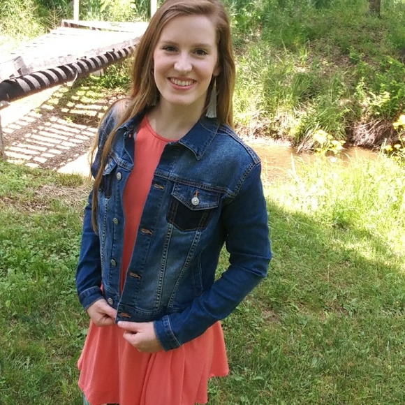 Lularoe Harvey Denim Jacket - Picture 3 of 6